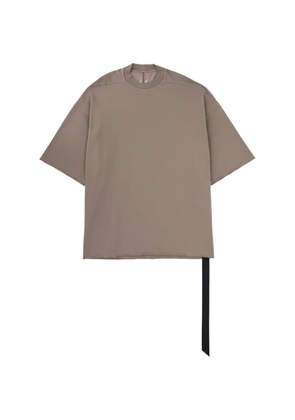 Rick Owens DRKSHDW raw-hem T-shirt - Brown