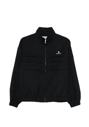 SHUSHU/TONG tucked-seam oversized jacket - Blue