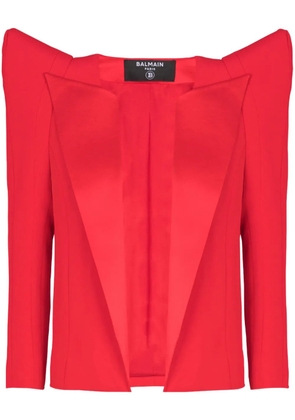 Balmain Spencer jacket - Red