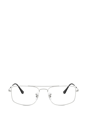 Ray-Ban rectangle frame glasses - Silver