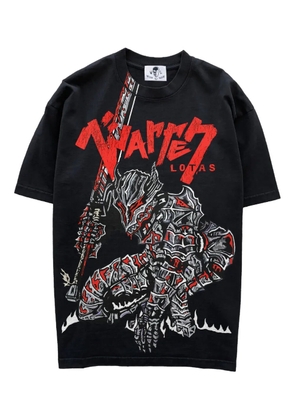 Warren Lotas Armor print armor T-shirt - Black