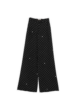 Elie Saab polka-dot trousers - Black