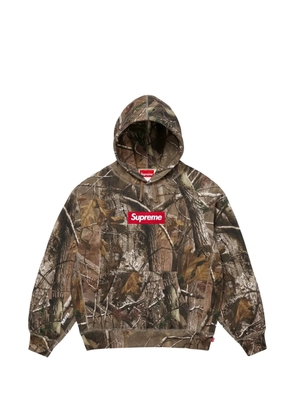 Supreme box logo hooded sweatshirt - Brown