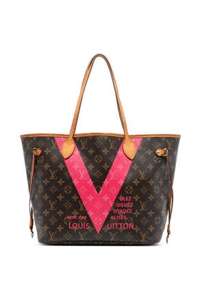 Louis Vuitton Pre-Owned 2015 Monogram V Neverfull MM tote bag - Brown