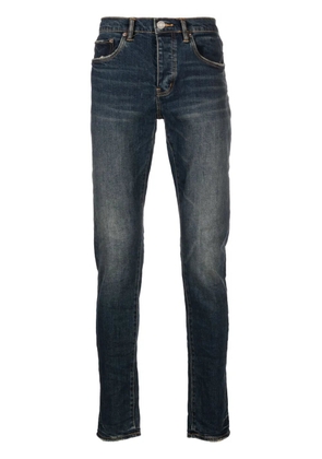 Purple Brand P001 low-rise slim-leg jeans - Blue