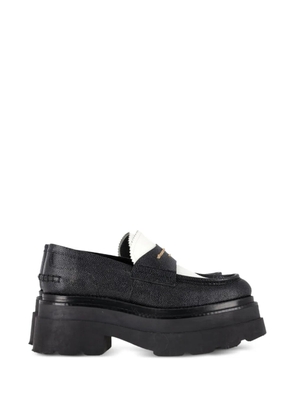 Pre-Owned Alexander Wang Carter chunky-sole loafers - Black