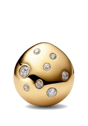 Maria Black Flynn Popcorn Huggie earrings - Gold