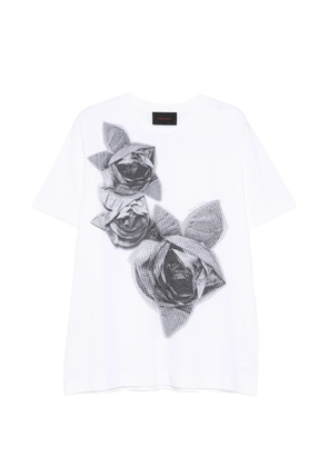 Simone Rocha floral-print T-shirt - White