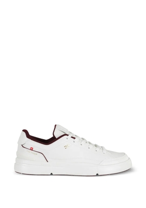 On The Roger perforated sneakers - White