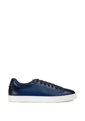 Doucal's blue leather sneakers
