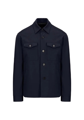 Harris Wharf London pocket shirt jacket - Blue