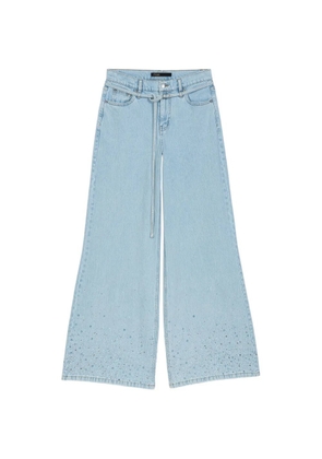 Maje tie-waist jeans - Blue