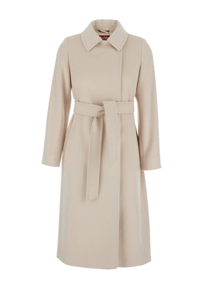 Max Mara belted-waist coat - Neutrals
