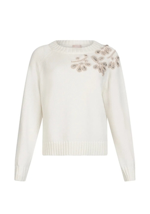 LIU JO round-neck sweater - White