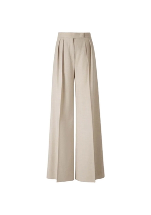 Max Mara Zulia pleated palazzo pants - Neutrals