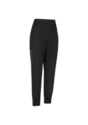 LAMUNT Federica Light elastic-waist track pants - Black