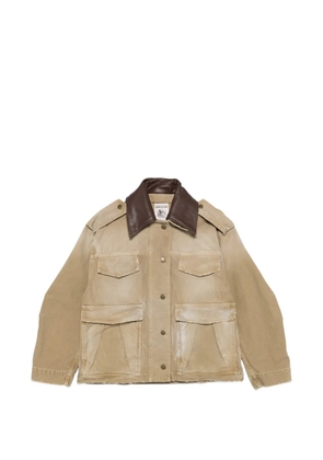 Semicouture Gloria multi-pocket jacket - Neutrals