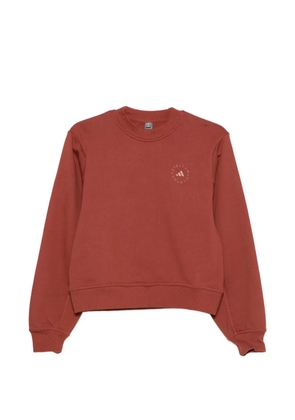 adidas by Stella McCartney logo-detail sweatshirt - Red
