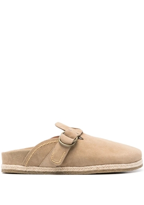 Polo Ralph Lauren Turbach suede clogs - Neutrals