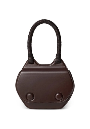 LEMAIRE braided-handle tote bag - Brown