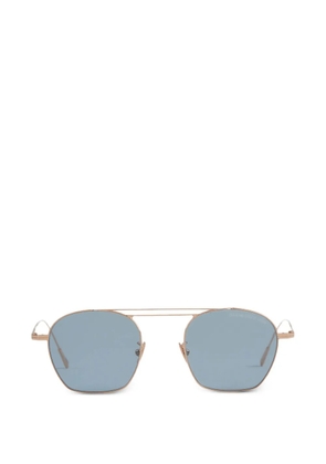 Cutler & Gross geometric-frame sunglasses - Gold