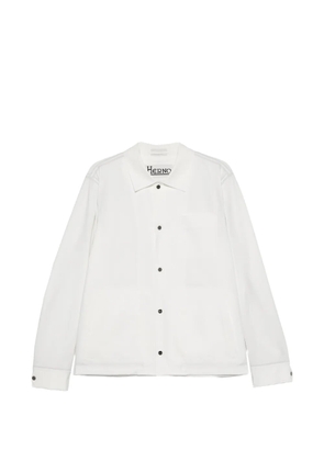 Herno button jacket - White