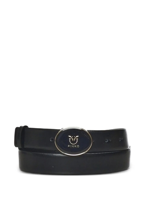 PINKO oval buckle belt - Black