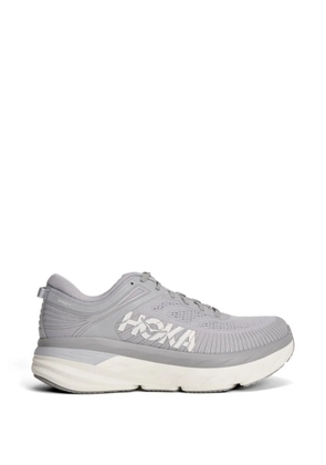 HOKA Bondi logo-detail sneakers - Grey