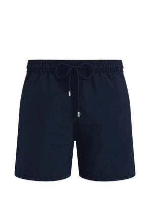 Vilebrequin drawstring patch pocket swimming shorts - Blue