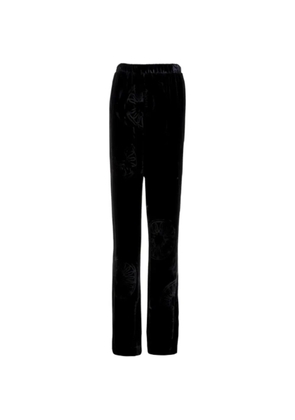 Themis Z Kyma pattern trousers - Black