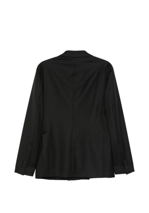 Tagliatore cotton double-breasted suit - Black