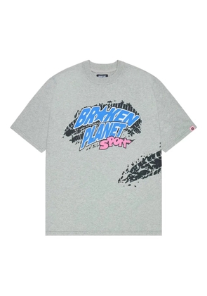 BROKEN PLANET graphic-print T-shirt - Grey