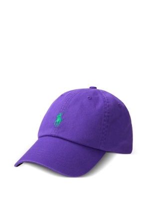 Polo Ralph Lauren logo-embroidered baseball cap - Purple