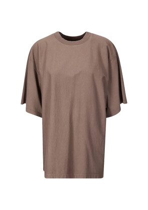 Hed Mayner embroidered T-shirt - Brown