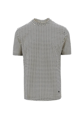 Emporio Armani patterned T-shirt - Neutrals