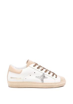 Ama Brand logo-embellished sneakers - White