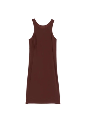 Patrizia Pepe sleeveless mini dress - Brown