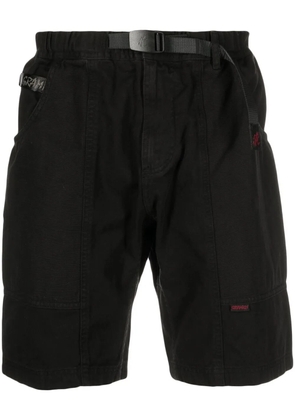 Gramicci buckled-waistband detail shorts - Black