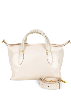 GIANNI CHIARINI Roxy braided-handle tote bag - Neutrals