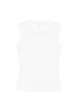 Norma Kamali sleeveless top - White