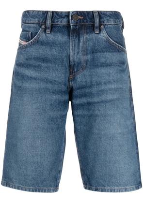 Diesel slim-leg denim shorts - Blue