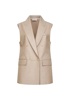 P.A.R.O.S.H. double-breasted vest - Neutrals