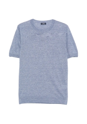 Barba linen T-shirt - Blue