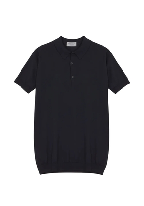 John Smedley Adrian cotton polo shirt - Blue