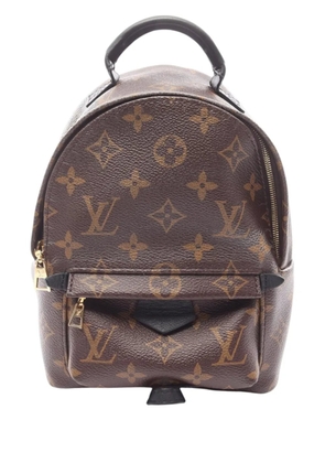 Louis Vuitton Pre-Owned 2017 Monogram Mini Palm Springs backpack - Brown