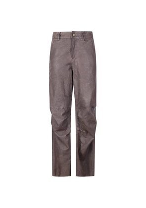 Salvatore Santoro panelled trousers - Brown