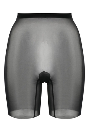 Wolford tulle-mesh sheer shorts - Black