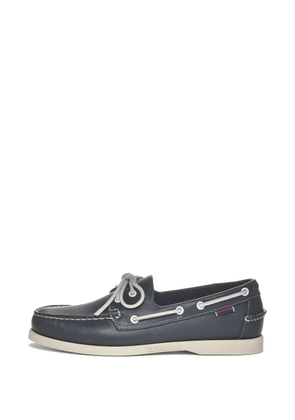 Sebago leather boat shoes - Blue
