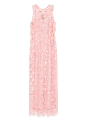 ROTATE BIRGER CHRISTENSEN sleeveless maxi dress - Pink