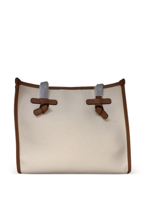 MARCELLA CLUB knot-detail tote bag - Neutrals